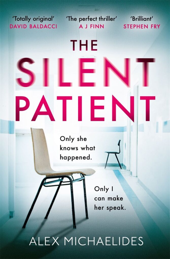 The silent patient book cover